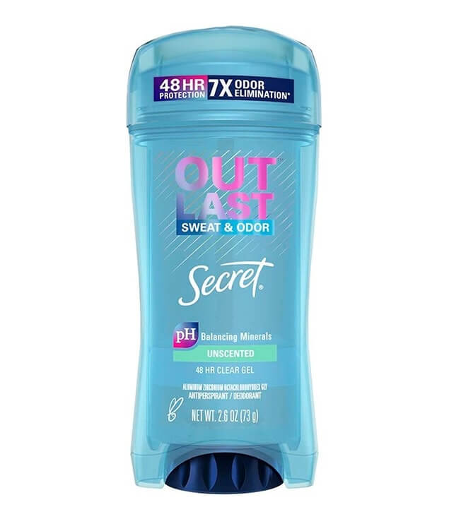 SECRET | OUTLAST CLEAR GEL DEODORANT UNSCENTED